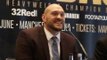 'THERE'S THE DOOR!' - TYSON FURY SHUTS DOWN REPORTER WHEN ASKED 'NEGATIVE' QUESTION ABOUT DRUG BAN