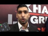 AMIR KHAN -'I DONT KNOW IF CANELO WAS ON SOMETHING WHEN HE BOXED ME? TALKS LO GRECO, BROOK & MORE