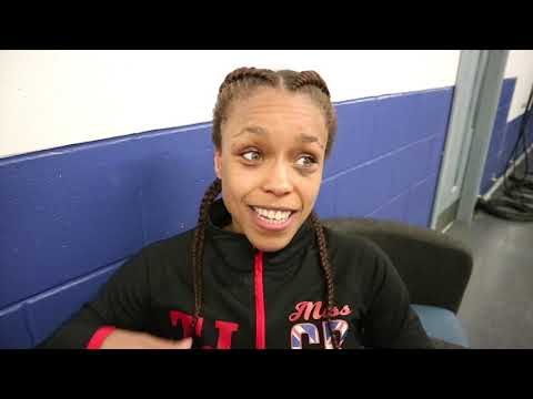 NATASHA JONAS REACTS TO 7th ROUND TKO TO CLAIM FIRST PROFESSIONAL TITLE