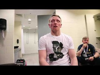 TOM FARRELL REACTS TO IMPRESSIVE 3RD ROUND STOPPAGE & STATES HOW HE WOULD BOX OHARA DAVIES DIFFERENT