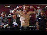 ANTHONY FOWLER v RYAN TOMS - OFFICIAL WEIGH IN & HEAD TO HEAD/ KHAN v LO GRECO