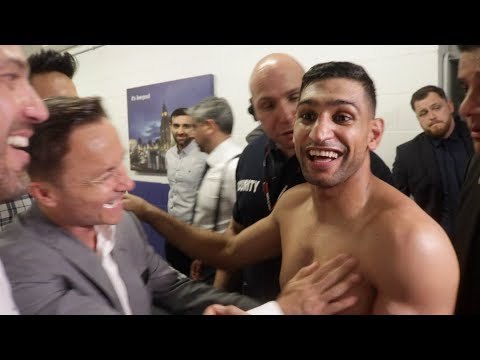 RUMBLE AFTER THE JUNGLE!? JAMIE VARDY DENNIS WISE, JAMIE LOMAS, EMBRACE AMIR KHAN BRUTAL KO WIN