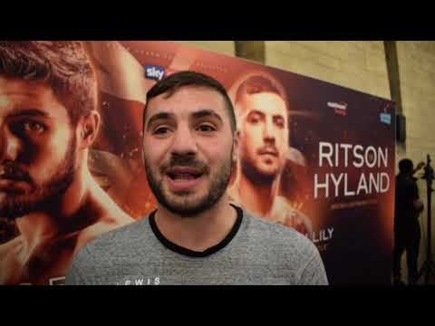 'EDDIE HEARN HAS ALREADY MENTIONED THE EUROPEAN' - LEWIS RITSON ON FACING HYLAND JR TO KEEP BRITISH