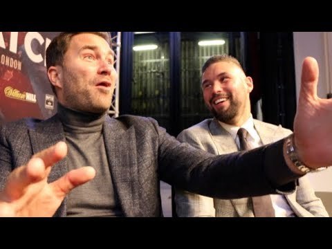 EDDIE HEARN FIRE! ON BELLEW-HAYE, JOSHUA-WILDER, FINKEL EMAIL, RIPS DiBELLA,WANTS QUESTIONS ANSWERED