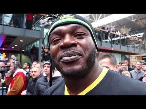 'GOD MAKE NO MISTAKE - WE'LL BREAK JOE JOYCE!' - LENROY THOMAS / 'BELLEW WILL STOP HAYE LATE ROUNDS'