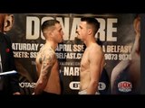 DAVID OLIVER JOYCE v JORDAN ELLISON - OFFICIAL WEIGH IN VIDEO / FRAMPTON v DONAIRE