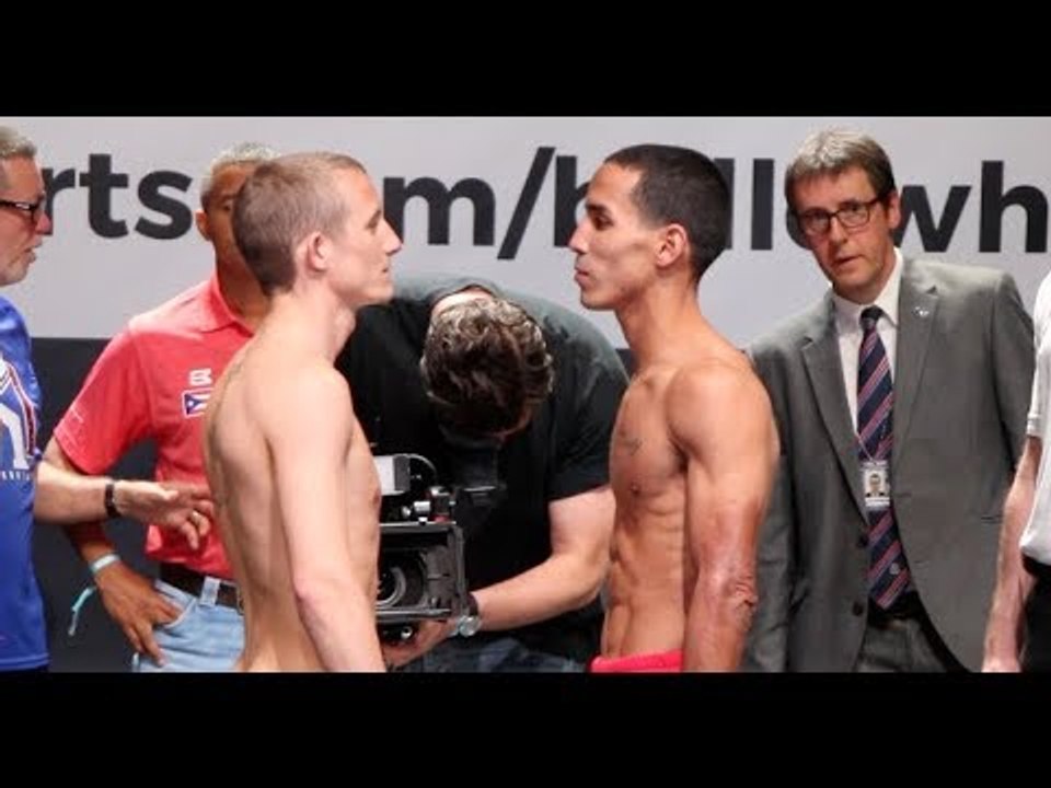 BUTLER 2 HOURS TO MAKE WEIGHT! - PAUL BUTLER v EMMANUEL RODRIGUEZ - OFFICIAL WEIGH IN / BELLEW-HAYE