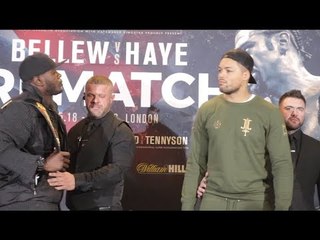 INTENSE! LENROY THOMAS v JOE JOYCE - OFFICIAL HEAD TO HEAD / BELLEW v HAYE II