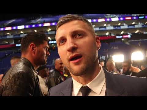 'TONY BELLEW SHOULD FIGHT TYSON FURY NEXT' - CARL FROCH SAYS HE 'WANTS TO SEE DAVID HAYE RETIRE NOW'