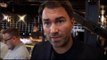 EDDIE HEARN REVEALS CHILLING WORDS DAVID HAYE TOLD TONY BELLEW DURING HEATED FACE OFF (FULL VID)