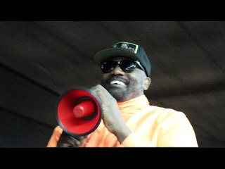 'YOU WANT ME TO GET OFF THE BUS!' MEGA PHONE MAYHEM W/ DERECK CHISORA, JOHNNY NELSON & ADAM SMITH