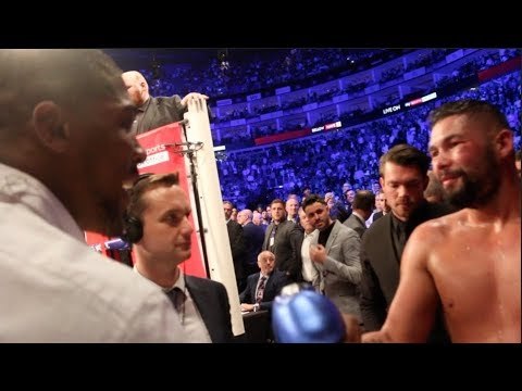 'I WONT SELL MY SOUL TO WILDER FOR 50 MILLION' - ANTHONY JOSHUA REACTS TO BELLEW KNOCKING OUT HAYE