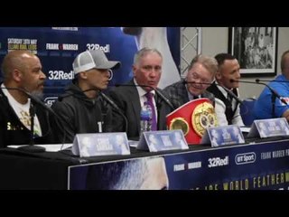 HOSTILE IN LEEDS! - LEE SELBY v JOSH WARRINGTON - FULL *UNCUT* FINAL PRESS CONFERENCE