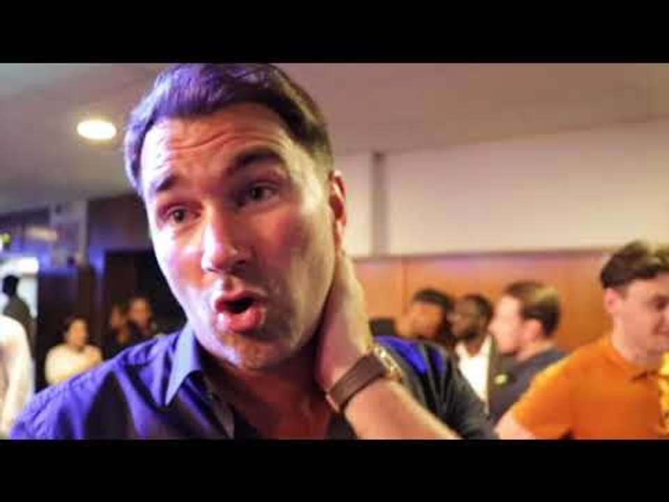 EDDIE HEARN REACTS TO LAWRENCE OKOLIE POWERFUL WATKINS WIN, WAR CHEESEMAN & REECE BELLOTTI DEFEAT