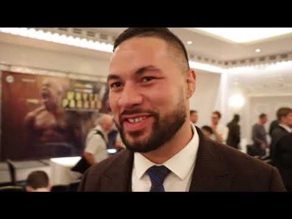 JOSEPH PARKER ON FIGHTING DILLIAN WHYTE, ANTHONY JOSHUA DEONTAY WILDER & TYSON FURY RETURN & MORE