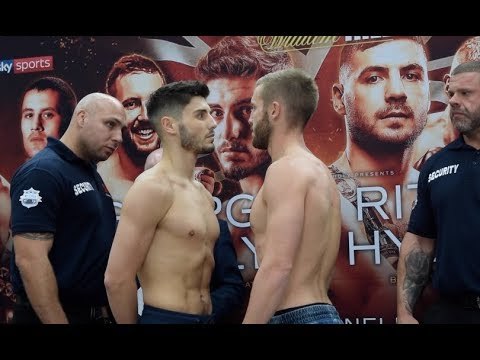 PRETTY BOY TIME! - JOSH KELLY v KRIS GEORGE - OFFICIAL WEIGH IN VIDEO *COMMONWEALTH TITLE*