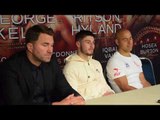 JOSH KELLY, ADAM BOOTH & EDDIE HEARN REACT TO COMMONWEALTH WIN OVER KRIS GEORGE (POST FIGHT)