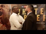 IT'S ON!! - HEAVYWEIGHT CLASH - DILLIAN WHYTE v JOSEPH PARKER - HEAD TO HEAD @ PRESS CONFERENCE