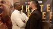 IT'S ON!! - HEAVYWEIGHT CLASH - DILLIAN WHYTE v JOSEPH PARKER - HEAD TO HEAD @ PRESS CONFERENCE