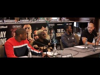 HEAVYWEIGHT EXCHANGE! - TOM LITTLE ATTEMPTS TO PUSH DANIEL DUBOIS' BUTTONS AS PAIR GO AT IT