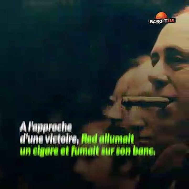 Basket 225:  Red Auerbach, cigare et cheerleaders