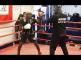 'BE AFRAID' -OHARA DAVIES SENDS WARNING TO KAMANGA -AS HE DELIVERS SLICK PAD ROUTINE IN FRONT OF HIM