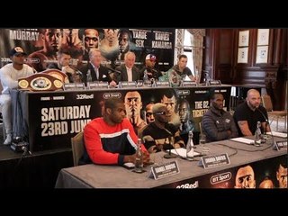 LIVELY! - DUBOIS v LITTLE / DAVIES v KAMANGA / MURRAY v GARCIA - FULL *UNCUT* PRESS CONFERENCE