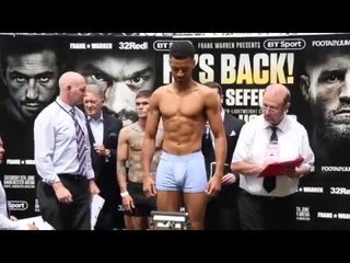 KO KING! - SAM MAXWELL v KANE BAKER - OFFICIAL WEIGH IN (MANCHESTER) / FURY v SEFERI - HE'S BACK!