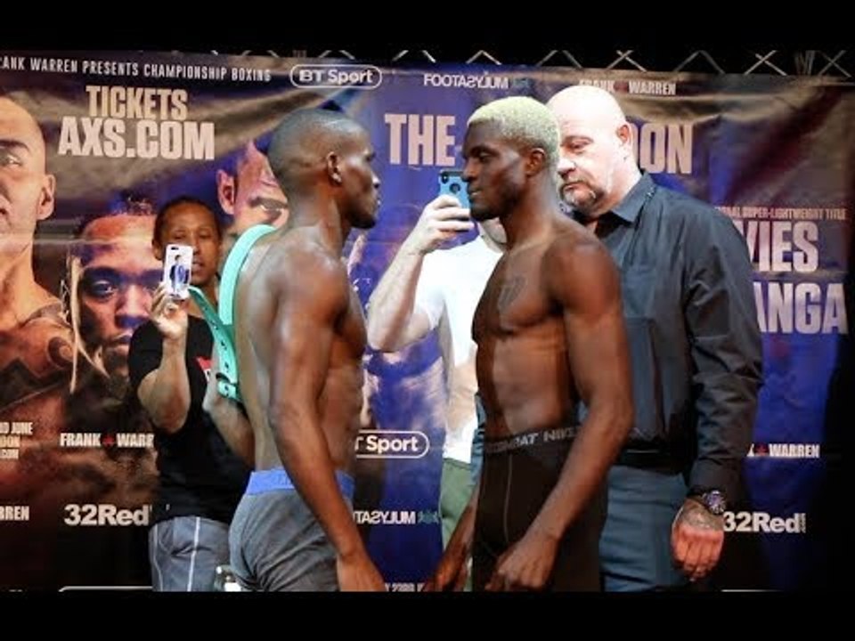 BLONDE LIKE BUSINESS! - OHARA DAVIES v PAUL KAMANGA - OFFICAL WEIGH-IN & HEAD TO HEAD