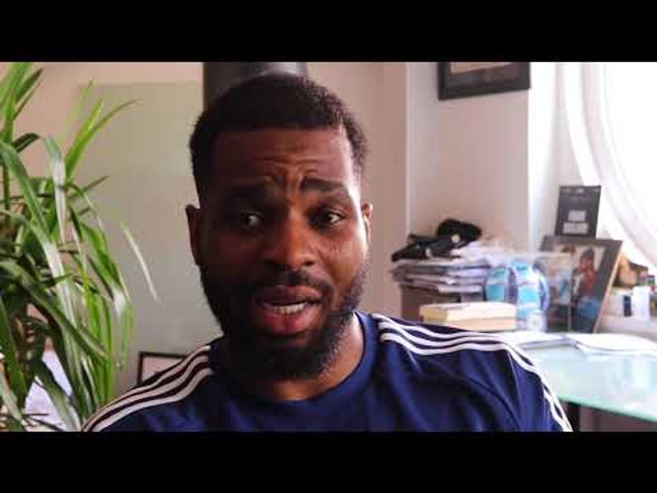 I WENT FROM WATCHING DAVID HAYE ON TV TO SPARRING HIM. IT WAS RIGHT TIME TO RETIRE -JONATHAN PALATA