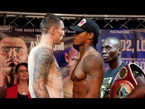 BEAST MODE! - ANTHONY YARDE v DARIUS SEK - OFFICIAL WEIGH-IN & HEAD TO HEAD / YARDE-SEK