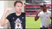 ANTHONY JOSHUA MOCKS DEONTAY WILDER ON WEMBLEY PITCH BY DOING EDDIE HEARN'S IMPRESSION