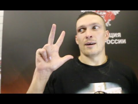 I'D GO TO ENGLAND TO FIGHT TONY BELLEW! -ALEKSANDR USYK REACTS TO BEATING GASSIEV TO WIN ALL 4 BELTS