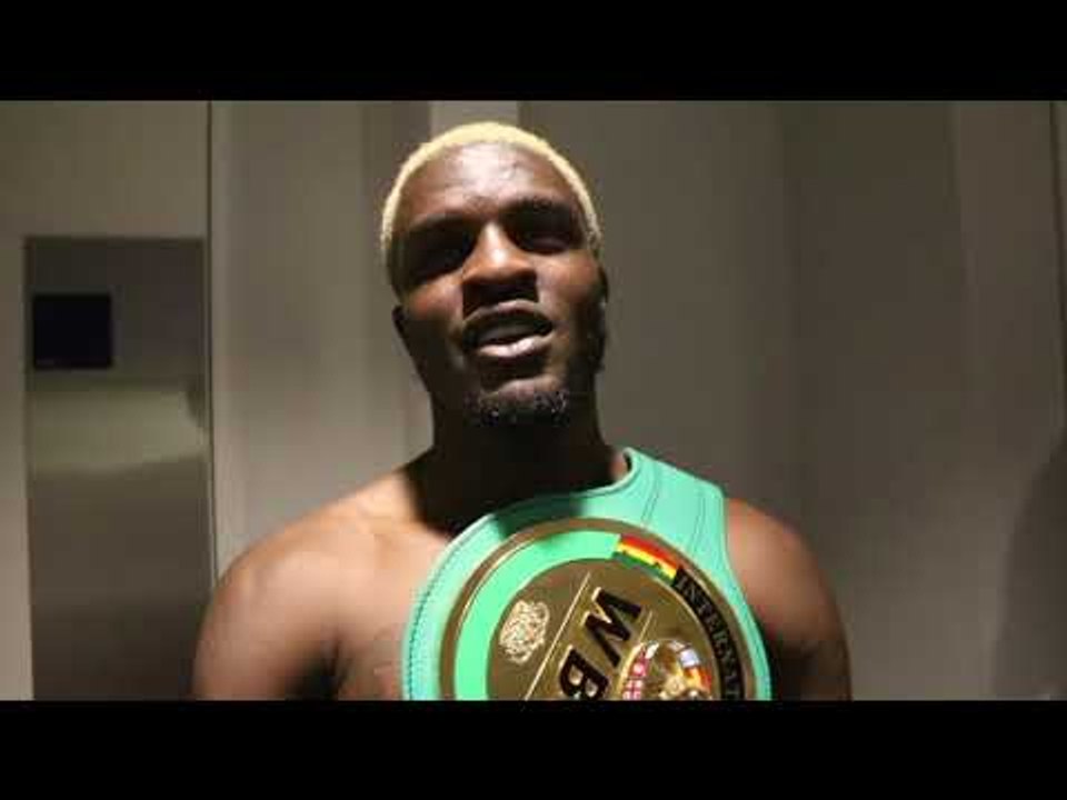 'I FELT BAD THAT I KNOCKED HIM OUT' - OHARA DAVIES REACTS TO STUNNING KNOCKOUT OF PAUL KAMANAGA