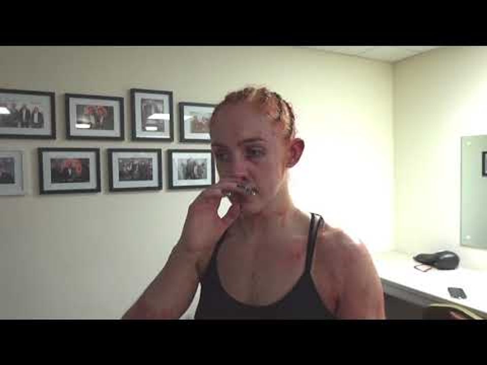 'I WAS LOOKING AT HER FACE THINKING OH MY GOD, I HAVENT BEEN IN FIGHT w/ SO MUCH BLOOD' -RACHEL BALL