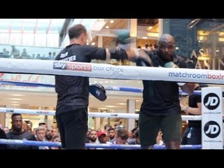 THE BODY-SNATCHER IS READY!!! - DILLIAN WHYTE DESTROYS THE PADS AHEAD OF PARKER CLASH (FULL WORKOUT)