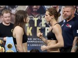 WAR TAYLOR!! - KATIE TAYLOR v KIMBERLEY CONNOR - OFFCIAL WEIGH-IN / WHYTE v PARKER