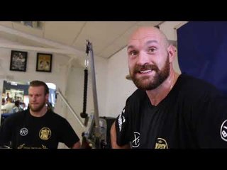 ITS SHOCKING DONALD TRUMP HASNT GOT BACK TO ME! -HE IS NOT TEAM WILDER -HE'S FAN OF MINE -TYSON FURY