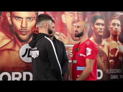 JOE CORDINA v SEAN 'MASHER' DODD - HEAD TO HEAD @ FINAL PRESS CONFERENCE / JD NXTGEN SHOW