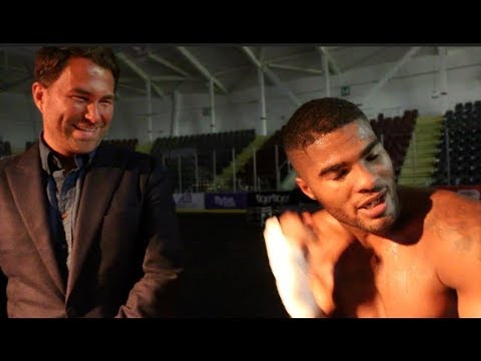 'WOULD HE BEAT ANTHONY YARDE? -DONT ASK SILLY QUESTIONS' -EDDIE HEARN AS ANTHONY SIMS JR MOCKS YARDE