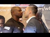 READY FOR BRUTAL WAR! - DILLIAN WHYTE v JOSEPH PARKER INTENSE HEAD TO HEAD @ FINAL PRESS CONFERENCE
