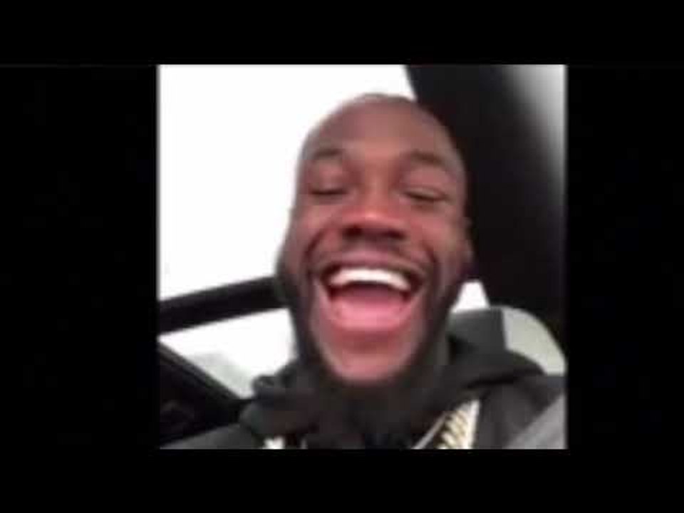 DEONTAY WILDER REACTION TO MAYHEM IN BELFAST WITH TYSON FURY & BIG JOHN FURY AT WEIGH-IN