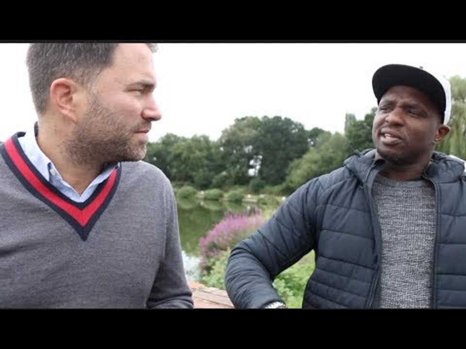 'I KNOW ANTHONY JOSHUA IS YOUR MAN' - DILLIAN WHYTE TO EDDIE HEARN *RAW & UNCUT*/ (EXPLICIT CONTENT)