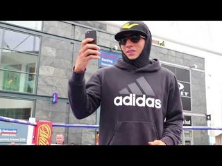 UPSET ON THE CARDS? SAMUEL VARGAS DOESNT GIVE MUCH AWAY AT PUBLIC WORKOUT / KHAN v VARGAS