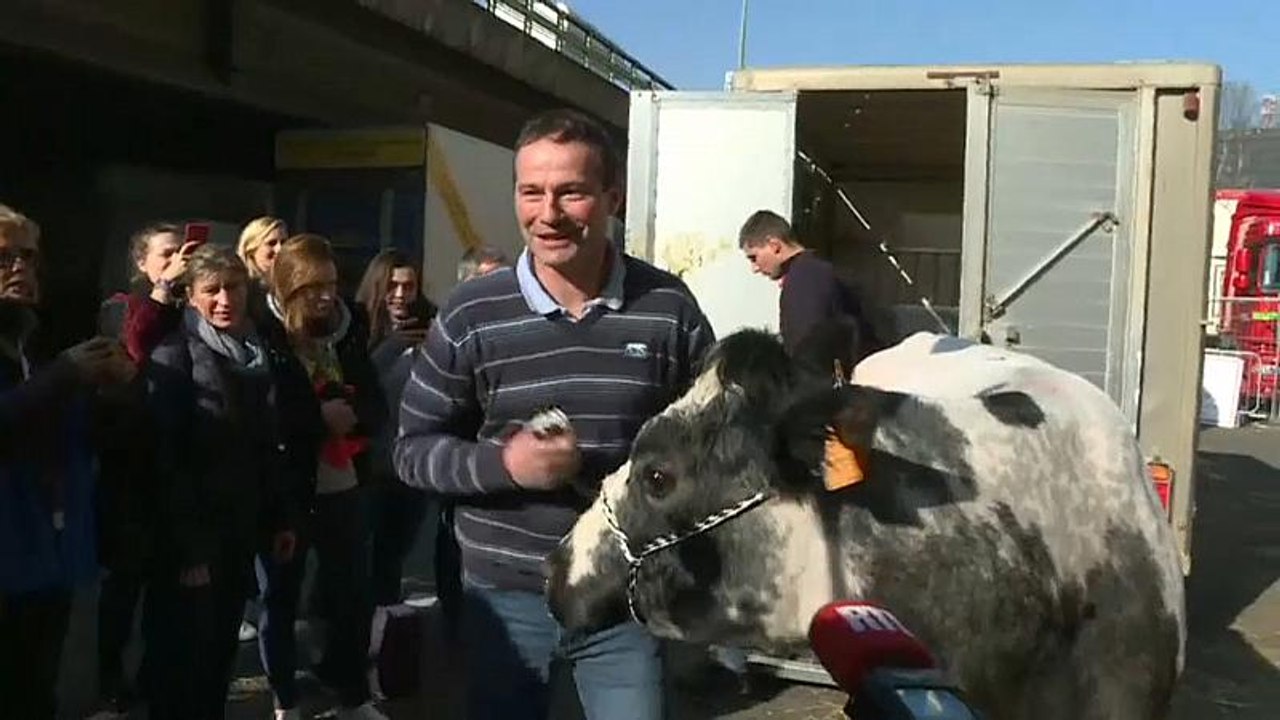 Pariser Landwirtschaftsmesser beginnt