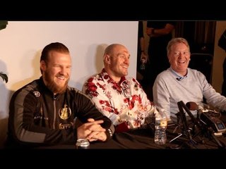 *THE MORNING AFTER* TYSON FURY (FULL & UNCUT) PRESS CONFERENCE / WILDER v FURY