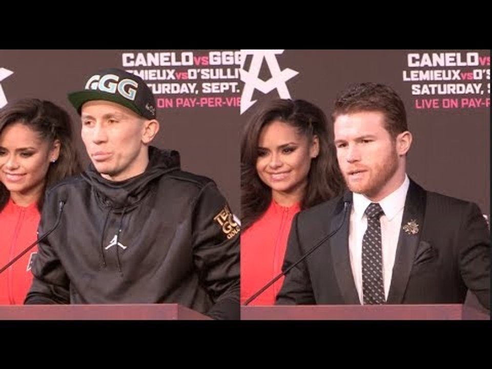 SAUL 'CANELO' ALVAREZ v GENNADY 'GGG' GOLOVKIN 2 - *THE FINAL PRESS CONFERENCE* (LAS VEGAS)