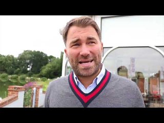 'BILLY JOE SAUNDERS TOLD ME -  I WAS LUCKY I DIDN'T GET HIS BALLS IN MY FACE' - REVEALS EDDIE HEARN