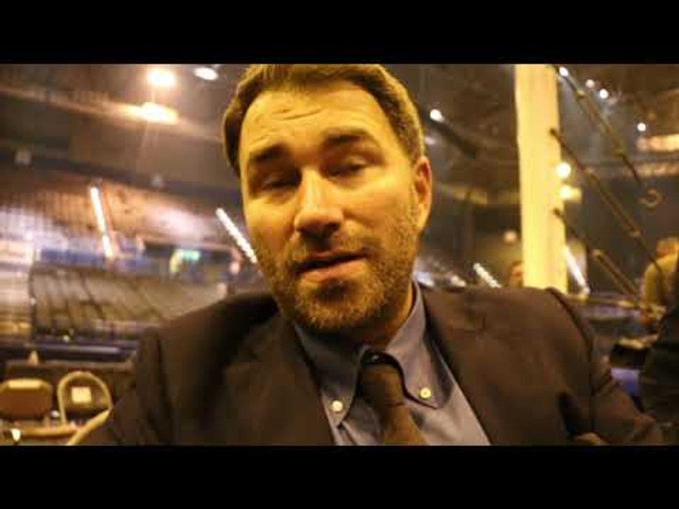 EDDIE HEARN REACTS TO AMIR KHAN WIN OVER VARGAS, BROOK/PACQUIAO, EGGINGTON KO DEFEAT