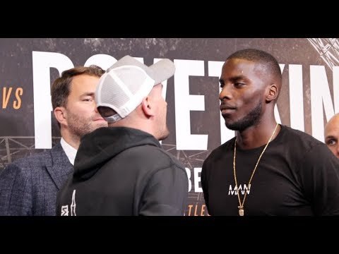 CRUISERWEIGHT CLASH! - MATTY ASKIN v LAWRENCE OKOLIE - HEAD TO HEAD @ FINAL PRESS CONFERENCE